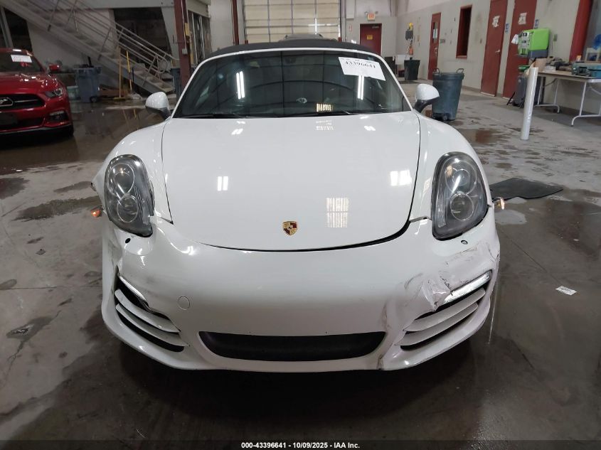 2013 Porsche Boxster VIN: WP0CA2A86DK112080 Lot: 43396641