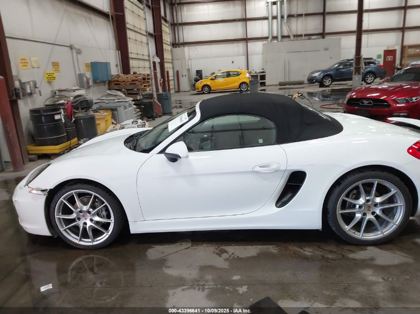2013 Porsche Boxster VIN: WP0CA2A86DK112080 Lot: 43396641