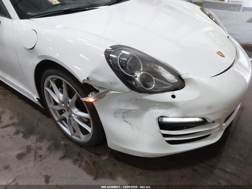 2013 Porsche Boxster VIN: WP0CA2A86DK112080 Lot: 43396641
