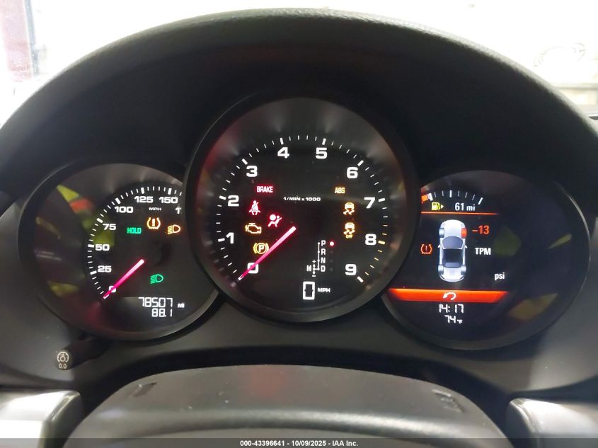 2013 Porsche Boxster VIN: WP0CA2A86DK112080 Lot: 43396641