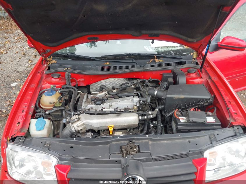 2002 Volkswagen Jetta Gls 1.8L VIN: WVWSE61J82W675762 Lot: 43396647