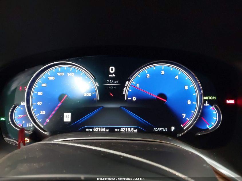 2019 BMW 750I VIN: WBA7F0C57KGM26019 Lot: 43396651