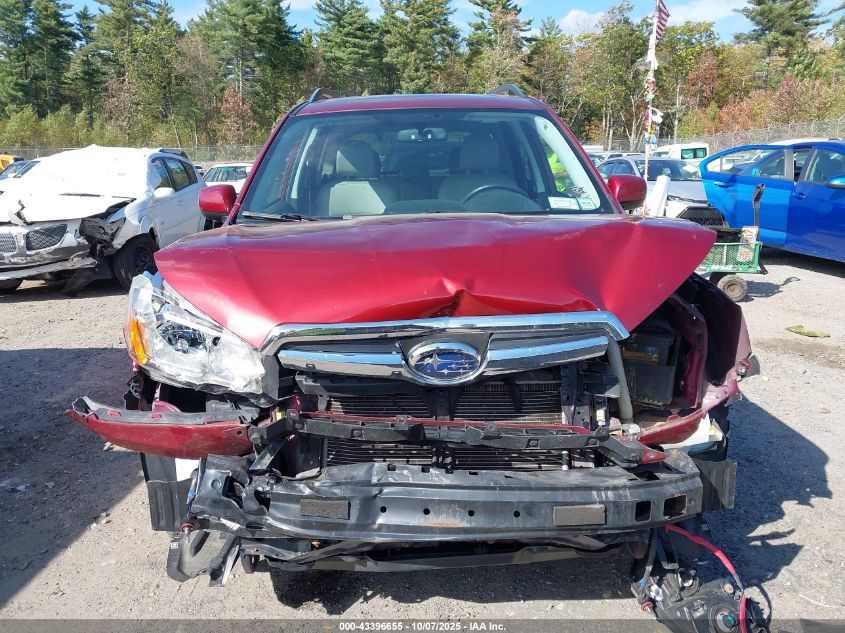 2015 Subaru Forester 2.5I Limited VIN: JF2SJAHC1FH435082 Lot: 43396655