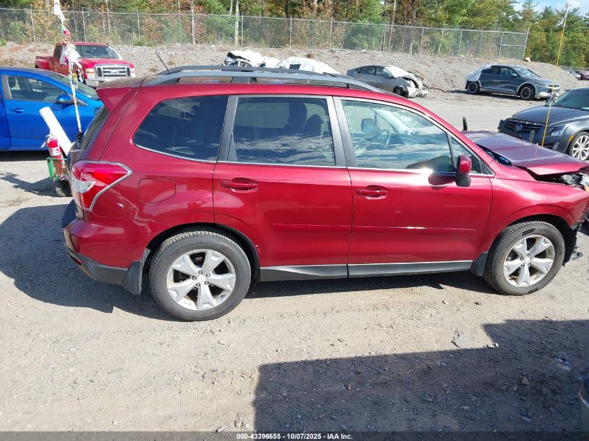 2015 Subaru Forester 2.5I Limited VIN: JF2SJAHC1FH435082 Lot: 43396655
