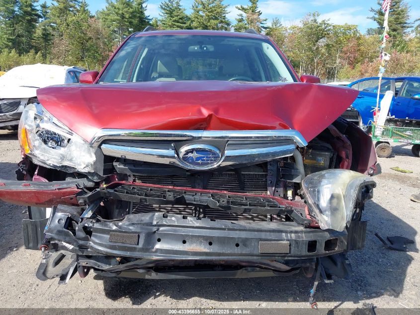 2015 Subaru Forester 2.5I Limited VIN: JF2SJAHC1FH435082 Lot: 43396655