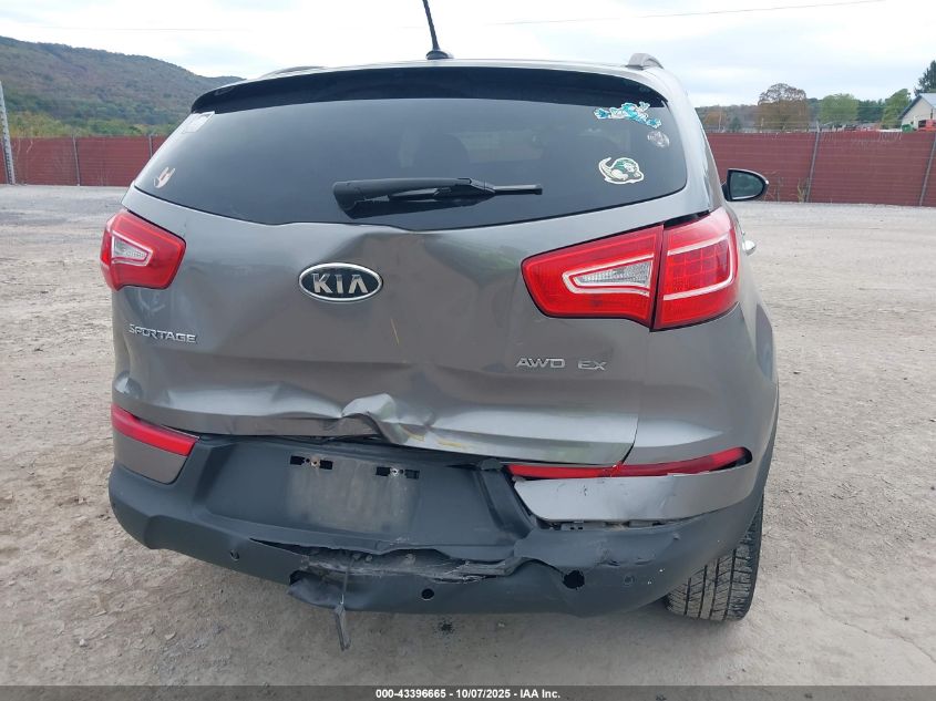 2011 Kia Sportage Ex VIN: KNDPCCA25B7138148 Lot: 43396665