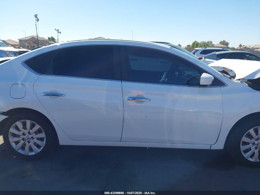 2017 Nissan Sentra Sv VIN: 3N1AB7AP2HY273142 Lot: 43396666