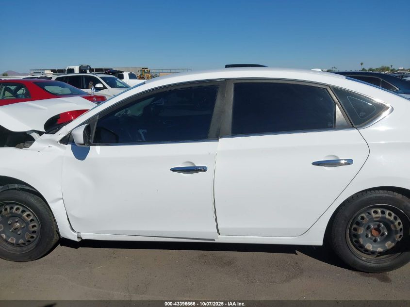 2017 Nissan Sentra Sv VIN: 3N1AB7AP2HY273142 Lot: 43396666