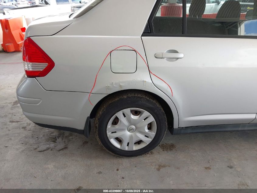 2011 Nissan Versa 1.8S VIN: 3N1BC1AP1BL369296 Lot: 43396667