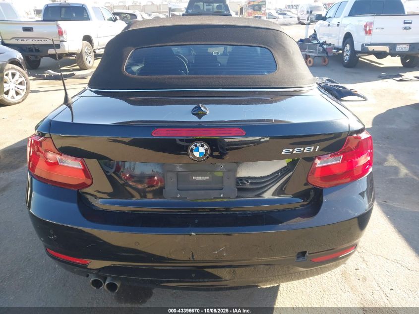 2015 BMW 228I VIN: WBA1K5C5XFV473982 Lot: 43396670
