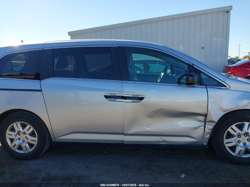 2011 Honda Odyssey Lx VIN: 5FNRL5H24BB044797 Lot: 43396678