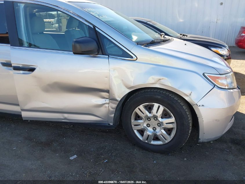 2011 Honda Odyssey Lx VIN: 5FNRL5H24BB044797 Lot: 43396678