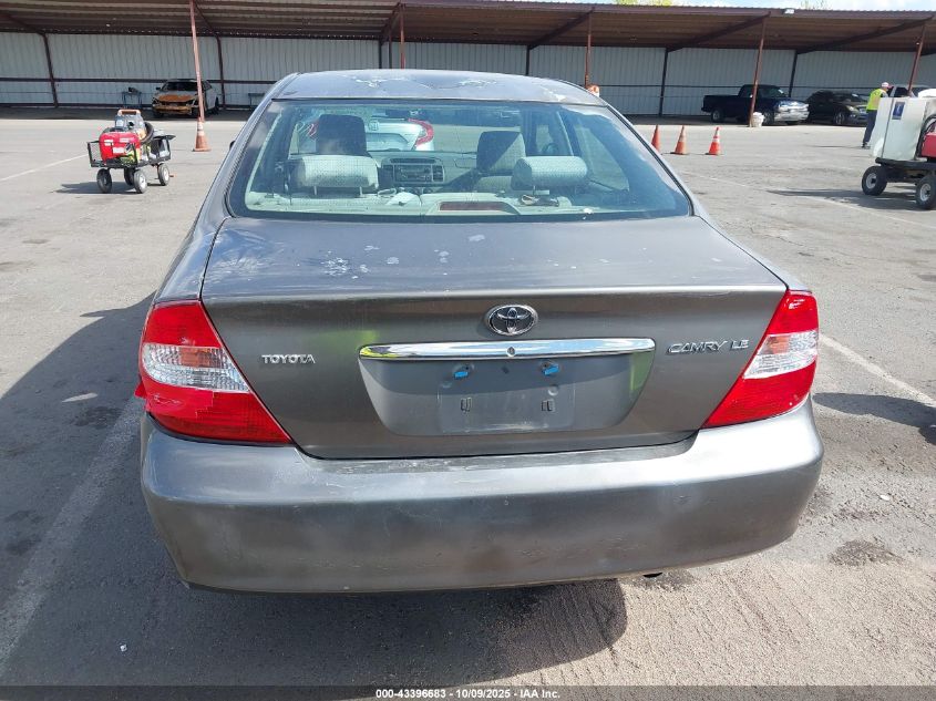 2003 Toyota Camry Le VIN: 4T1BE30K83U721723 Lot: 43396683