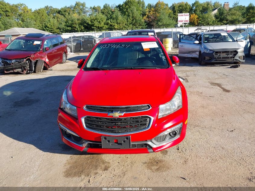 2015 Chevrolet Cruze Ltz VIN: 1G1PG5SB9F7224642 Lot: 43396684