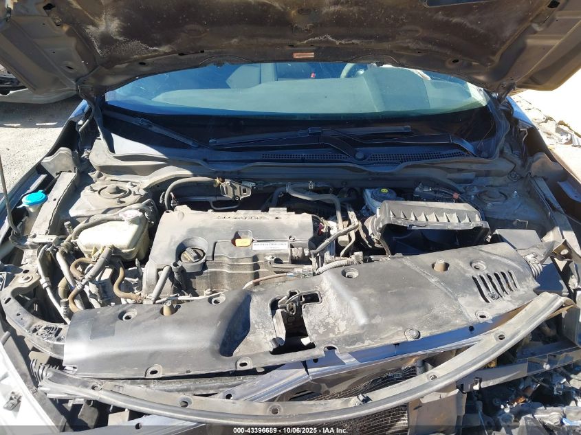 2017 Honda Civic Lx VIN: 19XFC2F5XHE204372 Lot: 43396689