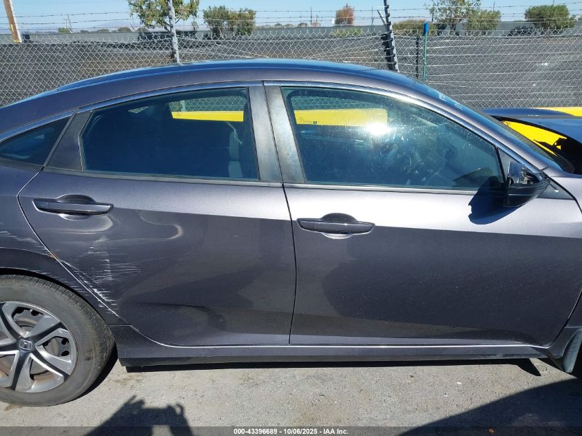 2017 Honda Civic Lx VIN: 19XFC2F5XHE204372 Lot: 43396689