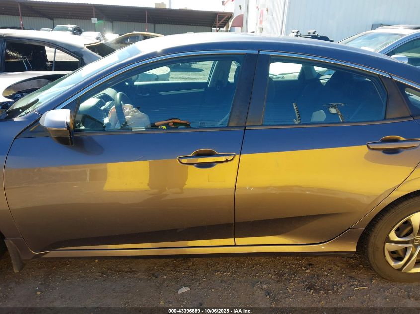 2017 Honda Civic Lx VIN: 19XFC2F5XHE204372 Lot: 43396689