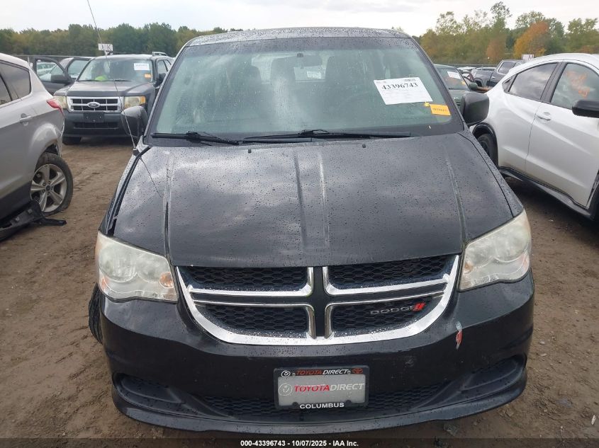 2014 Dodge Grand Caravan American Value Pkg VIN: 2C4RDGBG4ER222858 Lot: 43396743