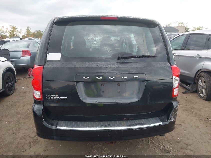 2014 Dodge Grand Caravan American Value Pkg VIN: 2C4RDGBG4ER222858 Lot: 43396743