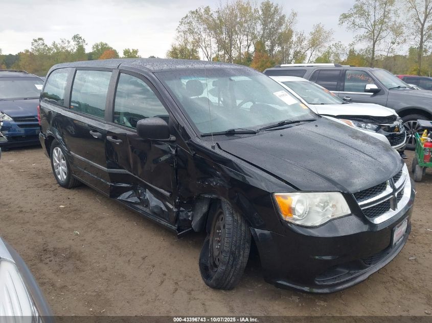 2014 Dodge Grand Caravan American Value Pkg VIN: 2C4RDGBG4ER222858 Lot: 43396743