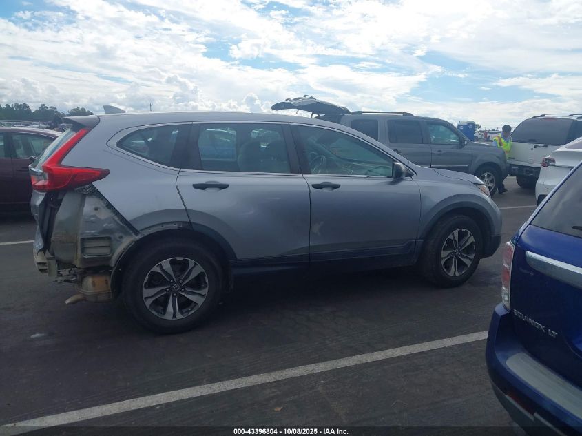 2017 Honda Cr-V Lx VIN: 2HKRW6H34HH204614 Lot: 43396804