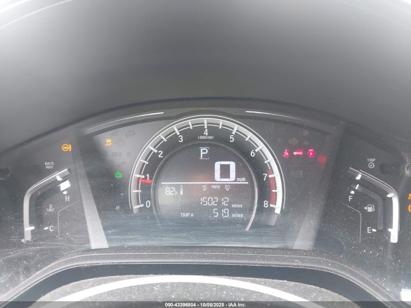 2017 Honda Cr-V Lx VIN: 2HKRW6H34HH204614 Lot: 43396804