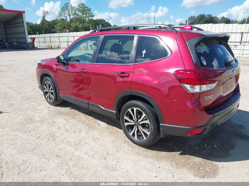 2022 Subaru Forester Limited VIN: JF2SKAPC7NH502734 Lot: 43396807