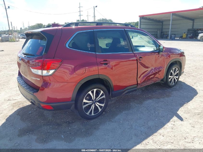 2022 Subaru Forester Limited VIN: JF2SKAPC7NH502734 Lot: 43396807