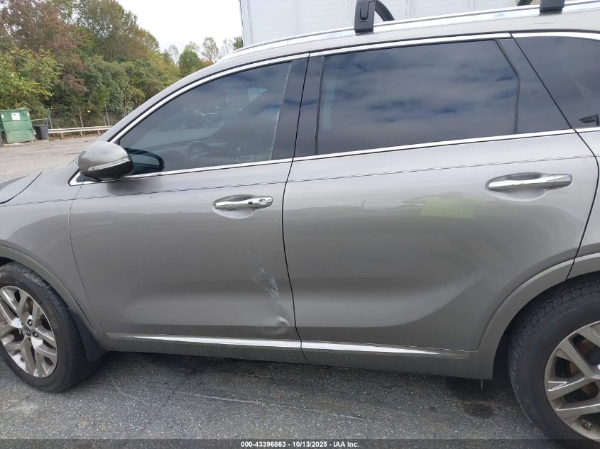 2019 Kia Sorento 3.3L Sxl VIN: 5XYPK4A51KG555563 Lot: 43396863