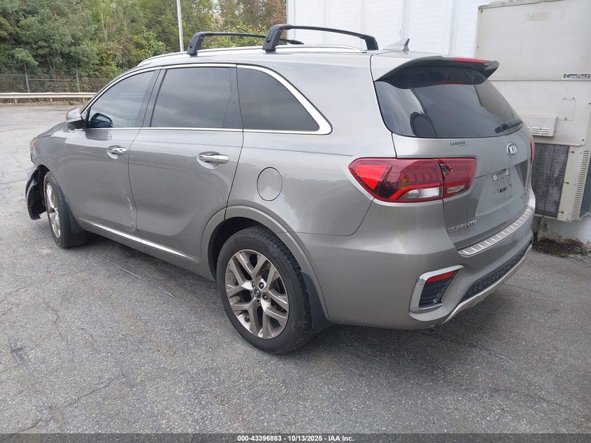 Vin: 5xypk4a51kg555563, lot: 43891628, kia sorento 3.3l sxl 20193