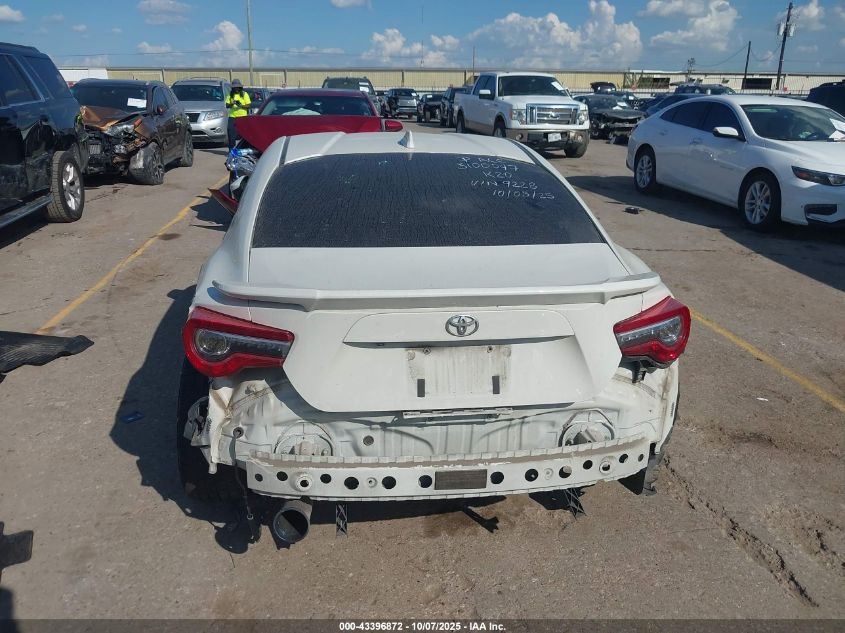 2017 Toyota 86 VIN: JF1ZNAA10H8709228 Lot: 43396872