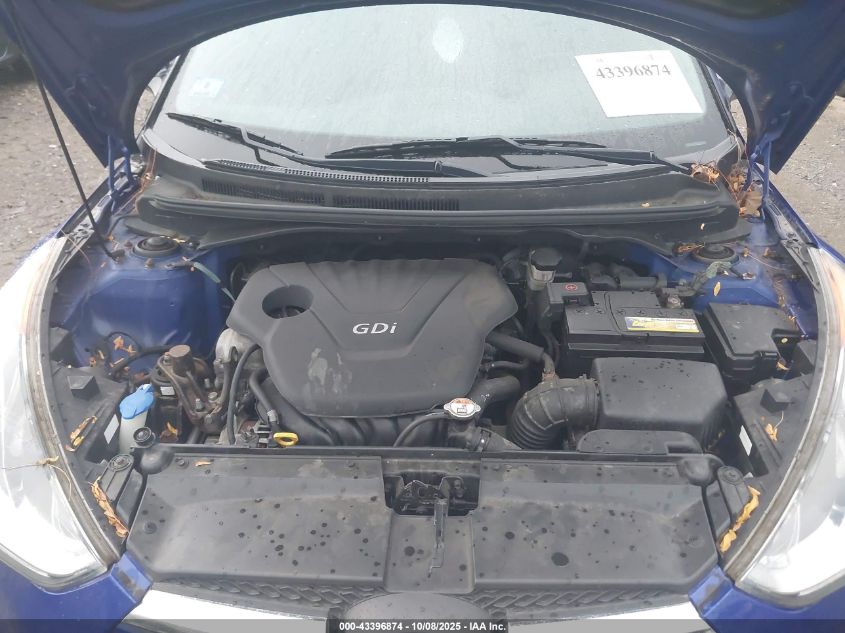 2012 Hyundai Veloster Base W/Black VIN: KMHTC6AD8CU049996 Lot: 43396874