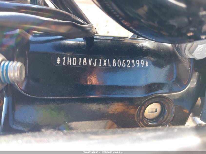 2020 Harley-Davidson Fxst VIN: 1HD1BVJ1XLB062399 Lot: 43396890