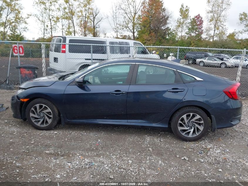 2018 Honda Civic Ex VIN: 19XFC2F70JE028469 Lot: 43396901