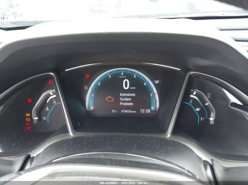 2018 Honda Civic Ex VIN: 19XFC2F70JE028469 Lot: 43396901