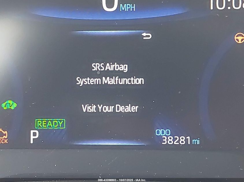 2020 Toyota Corolla Hybrid Le VIN: JTDEBRBE7LJ010021 Lot: 43396903