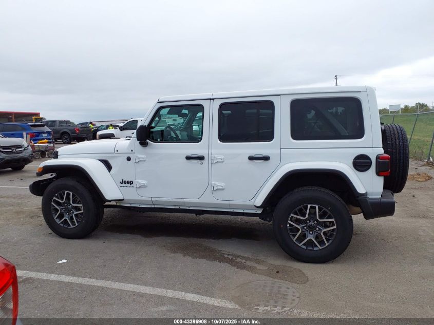 2025 Jeep Wrangler 4-Door Sahara 4X4 VIN: 1C4PJXEN3SW570518 Lot: 43396908
