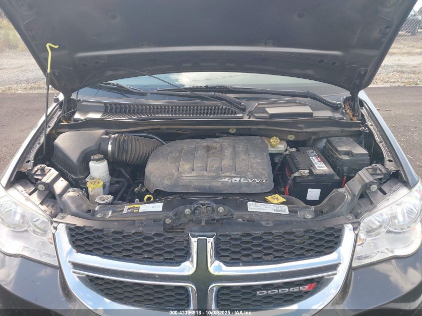 2018 Dodge Grand Caravan Sxt VIN: 2C4RDGCGXJR264542 Lot: 43396918