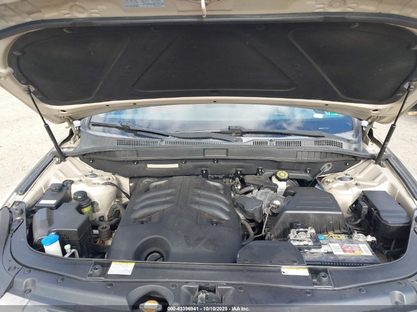 2008 Hyundai Veracruz Gls/Limited/Se VIN: KM8NU13CX8U041001 Lot: 43396941