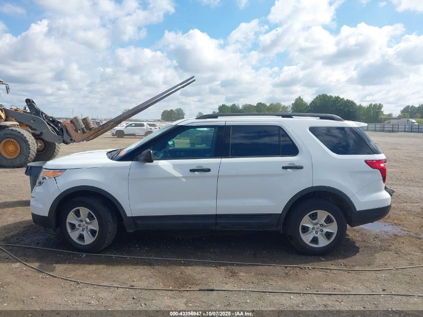 2013 Ford Explorer VIN: 1FM5K8B8XDGB27235 Lot: 43396947