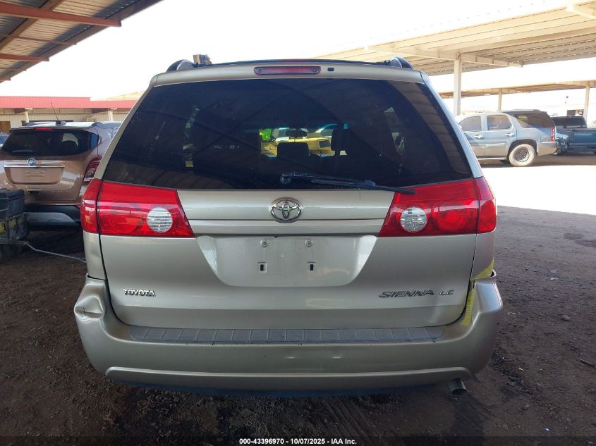 2008 Toyota Sienna Le VIN: 5TDZK23C78S149825 Lot: 43396970