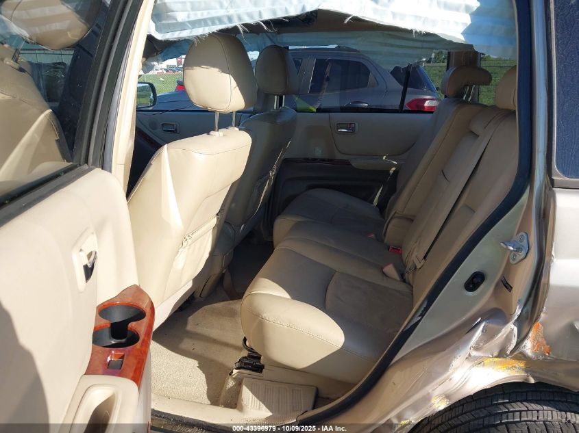 2007 Toyota Highlander Limited V6 VIN: JTEEP21A070228381 Lot: 43396979