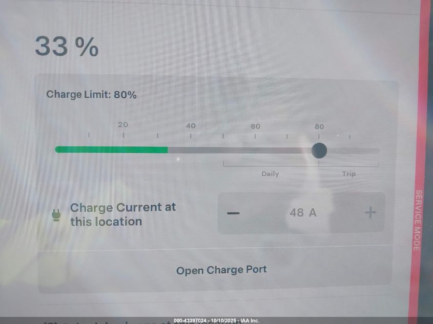 2023 Tesla Model Y Performance Dual Motor All-Wheel Drive VIN: 7SAYGDEF4PF711895 Lot: 43397024