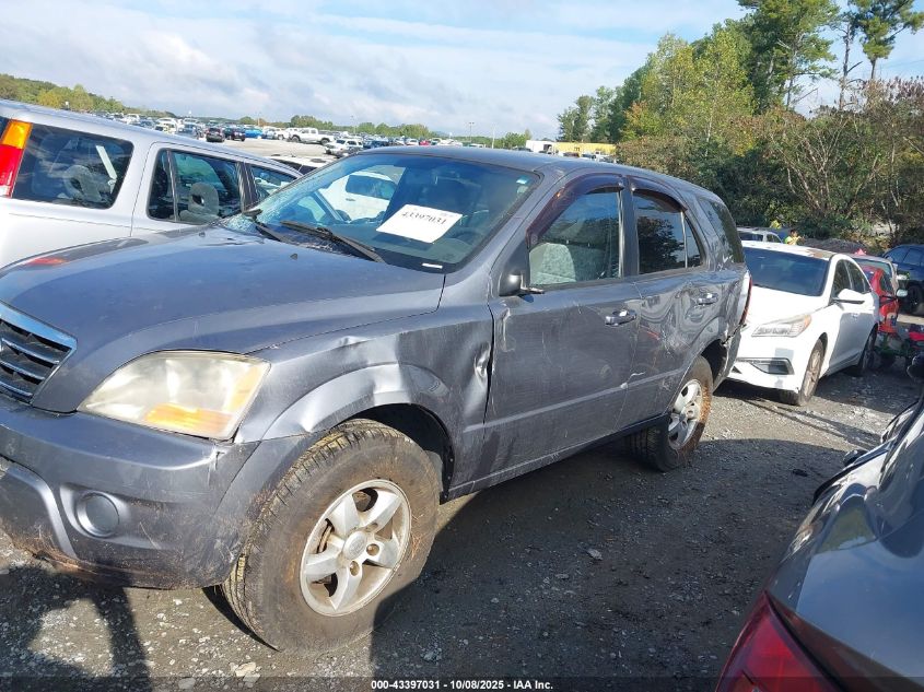 2008 Kia Sorento Lx Base VIN: KNDJD735385761564 Lot: 43397031