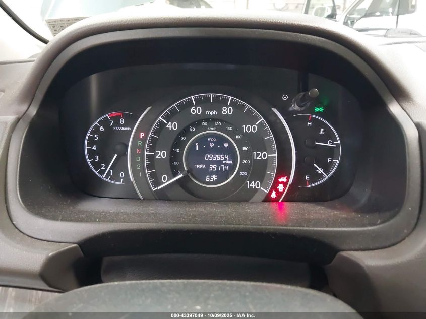 2013 Honda Cr-V Ex-L VIN: 5J6RM4H75DL041694 Lot: 43397049