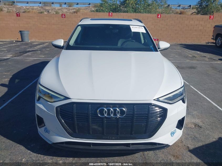 2021 Audi E-Tron Premium Quattro VIN: WA1AAAGE4MB022810 Lot: 43397079