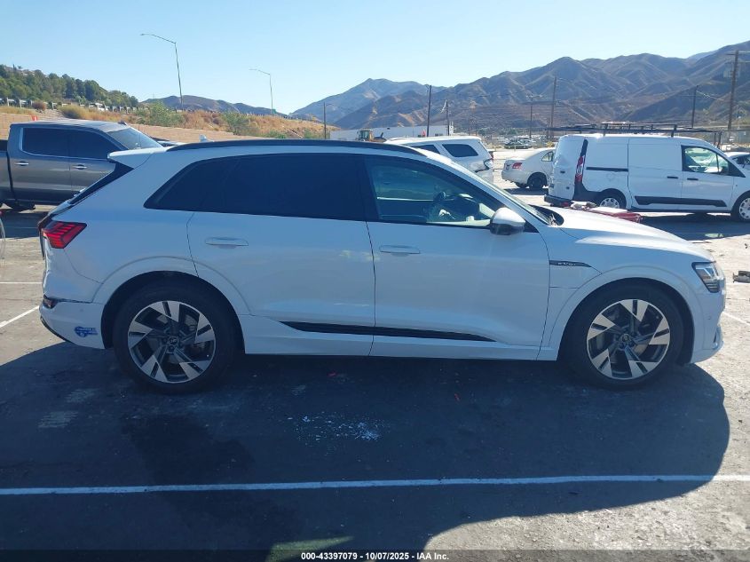 2021 Audi E-Tron Premium Quattro VIN: WA1AAAGE4MB022810 Lot: 43397079