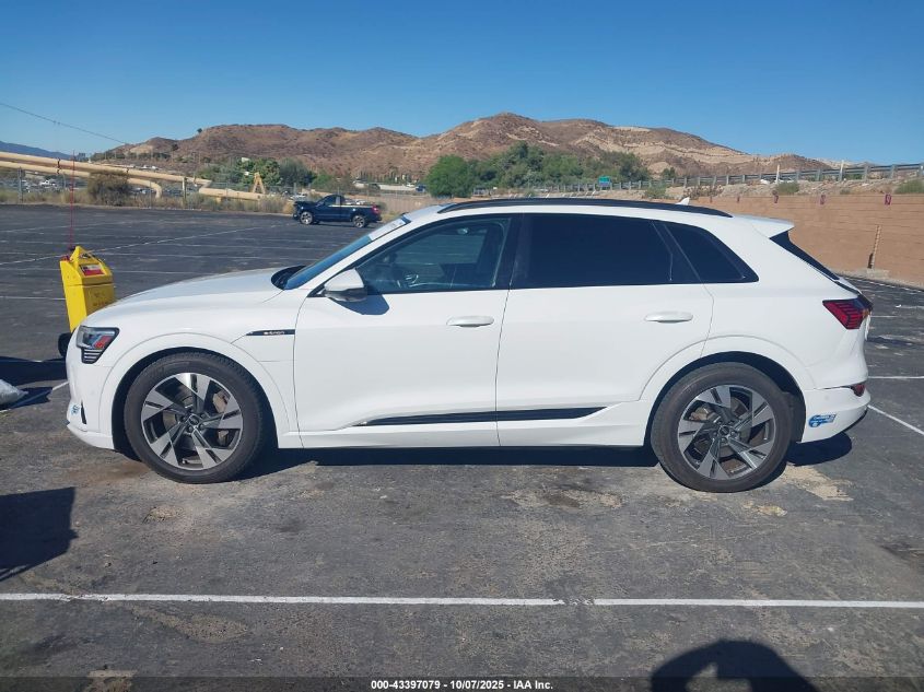2021 Audi E-Tron Premium Quattro VIN: WA1AAAGE4MB022810 Lot: 43397079