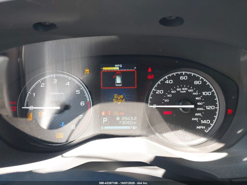 2019 Subaru Forester VIN: JF2SKACC8KH460964 Lot: 43397106