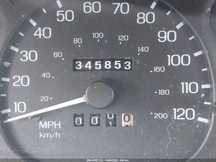 1998 Ford Escort Se VIN: 1FAFP13P7WW232840 Lot: 43397110